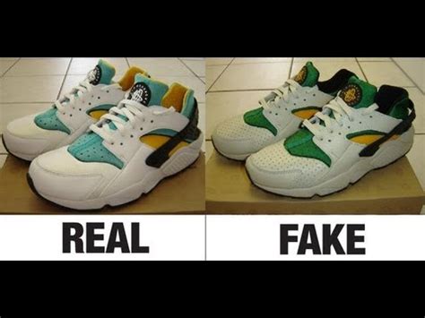 nike huarache original vs fake|nike huarache old school.